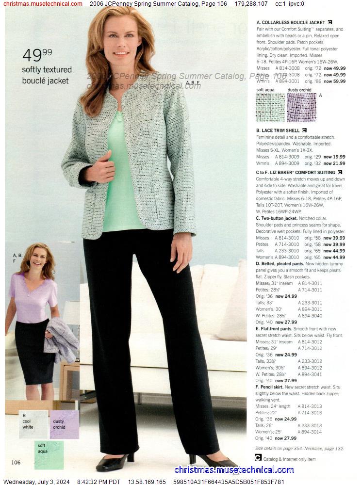 2006 JCPenney Spring Summer Catalog, Page 106