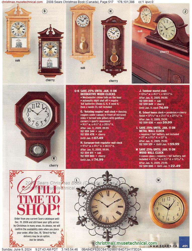 2008 Sears Christmas Book (Canada), Page 517