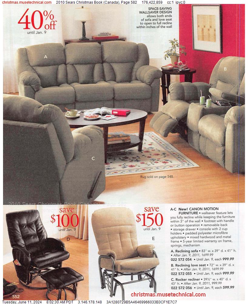 2010 Sears Christmas Book (Canada), Page 582
