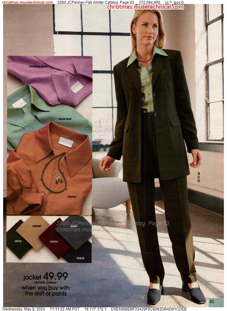 2000 JCPenney Fall Winter Catalog, Page 83