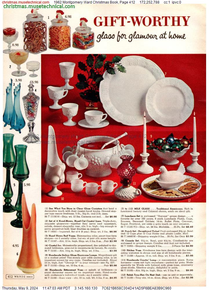 1962 Montgomery Ward Christmas Book, Page 412