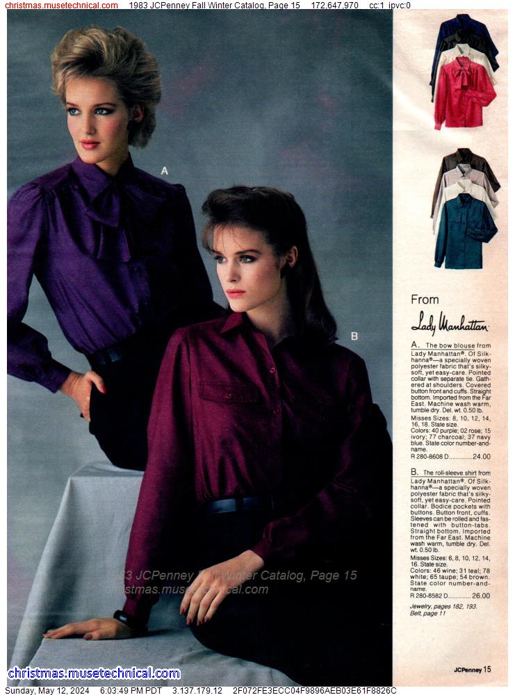 1983 JCPenney Fall Winter Catalog, Page 15