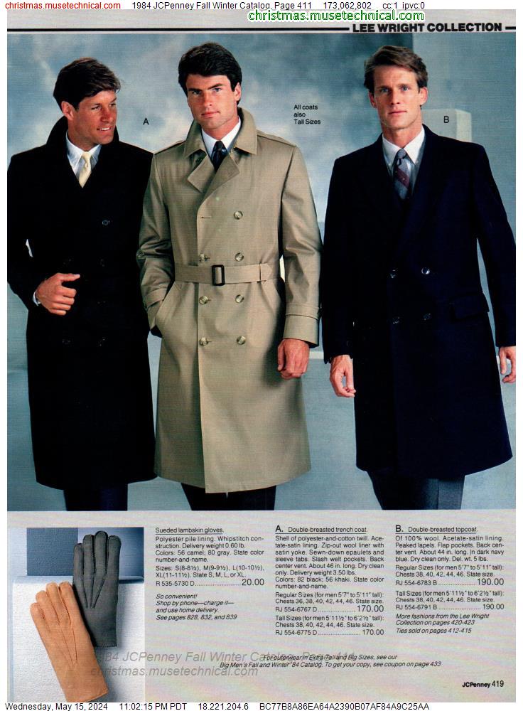 1984 JCPenney Fall Winter Catalog, Page 411