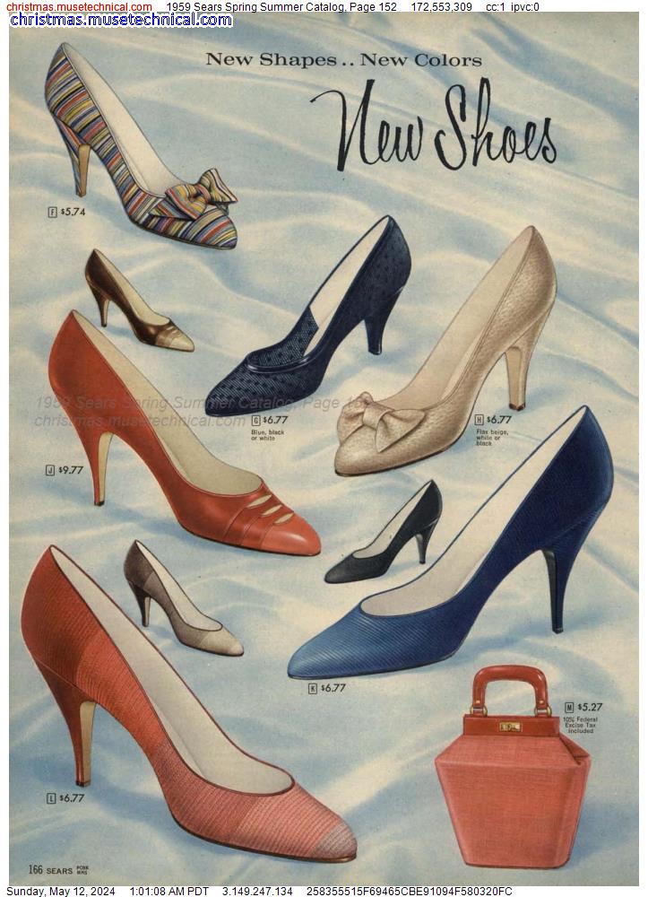 1959 Sears Spring Summer Catalog, Page 152