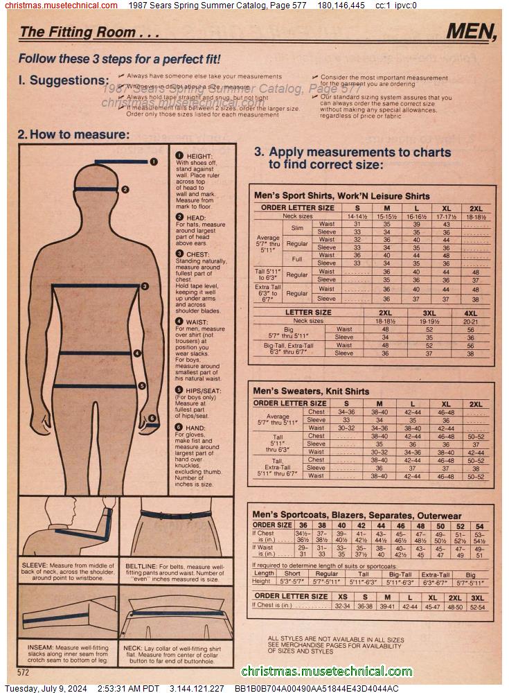 1987 Sears Spring Summer Catalog, Page 577