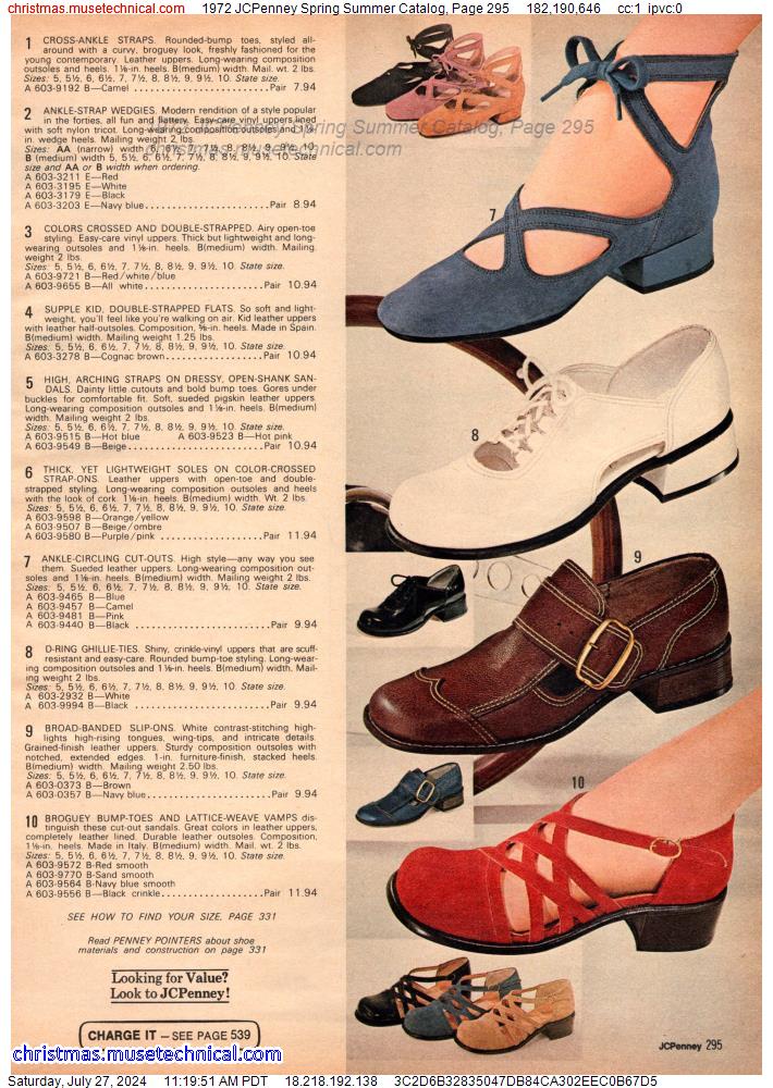 1972 JCPenney Spring Summer Catalog, Page 295