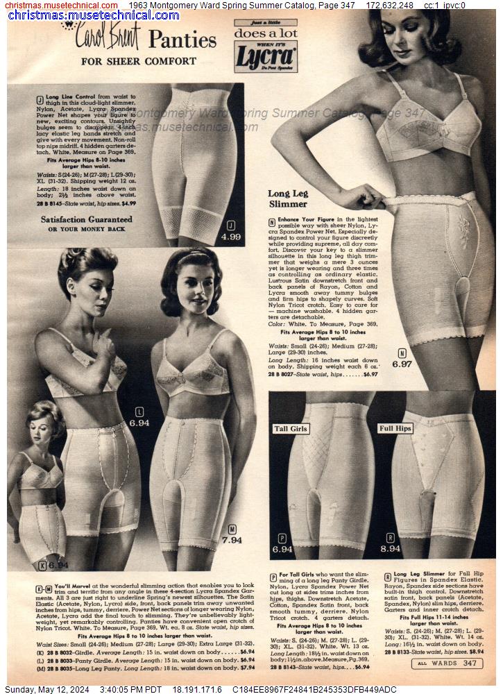 1963 Montgomery Ward Spring Summer Catalog, Page 347