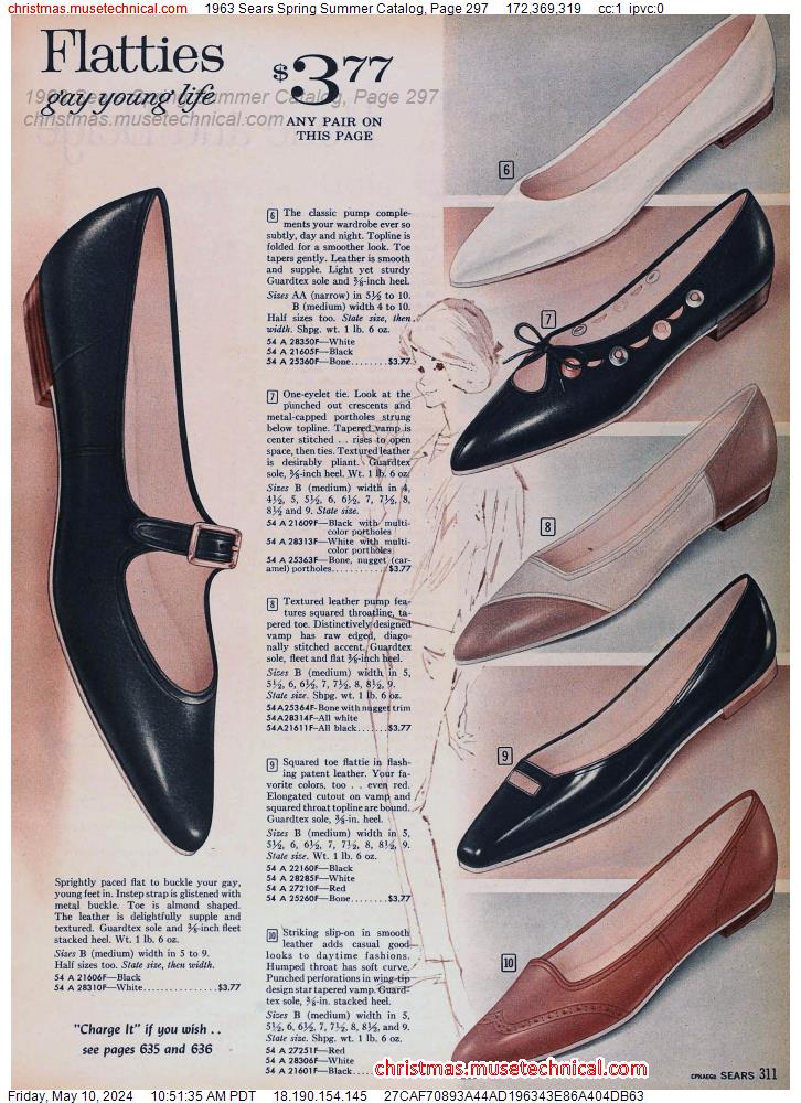 1963 Sears Spring Summer Catalog, Page 297