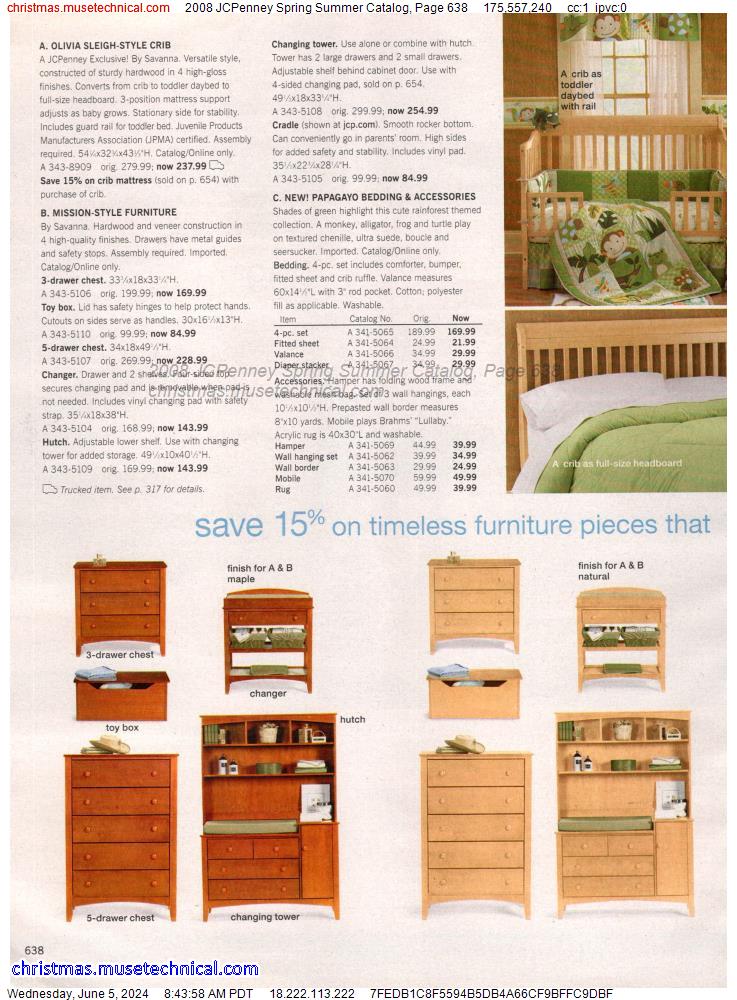 2008 JCPenney Spring Summer Catalog, Page 638