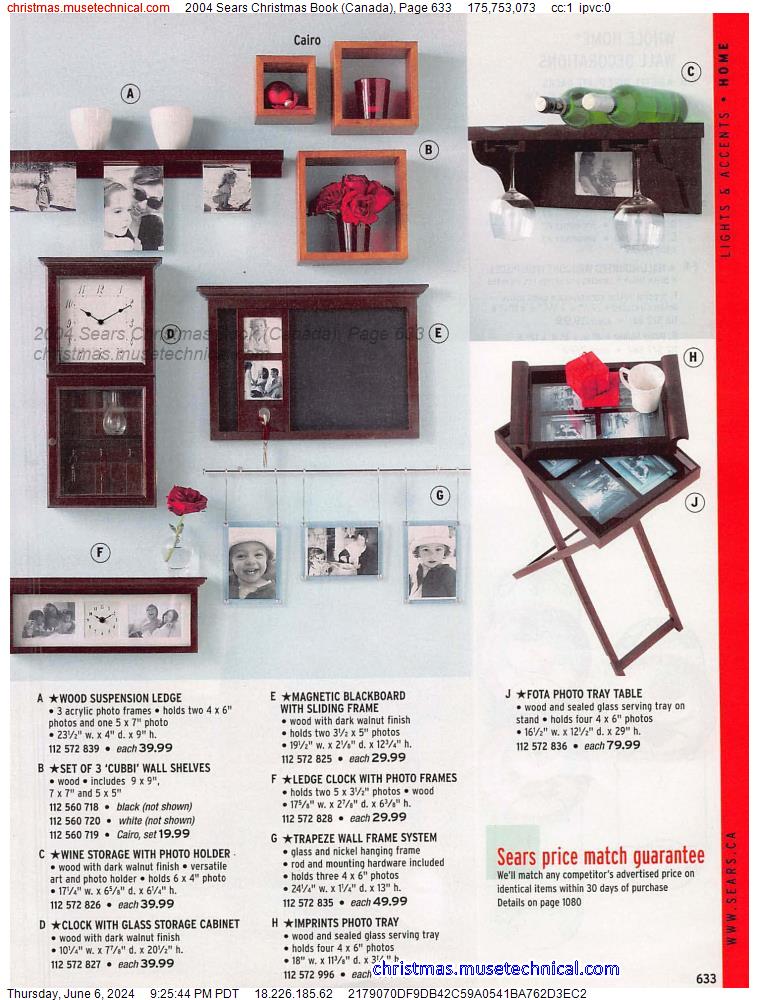 2004 Sears Christmas Book (Canada), Page 633