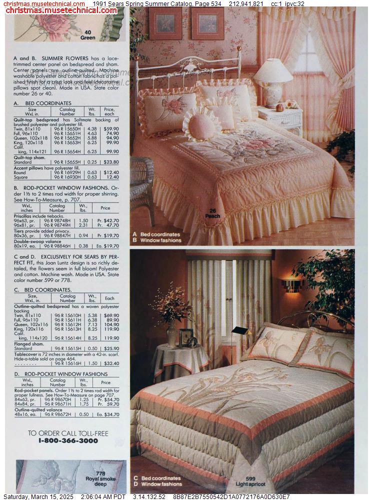 1991 Sears Spring Summer Catalog, Page 534