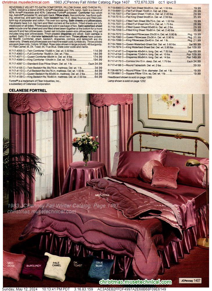 1983 JCPenney Fall Winter Catalog, Page 1407