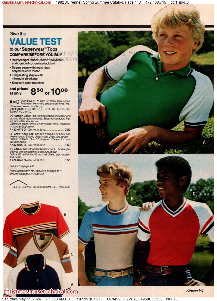 1982 JCPenney Spring Summer Catalog, Page 443