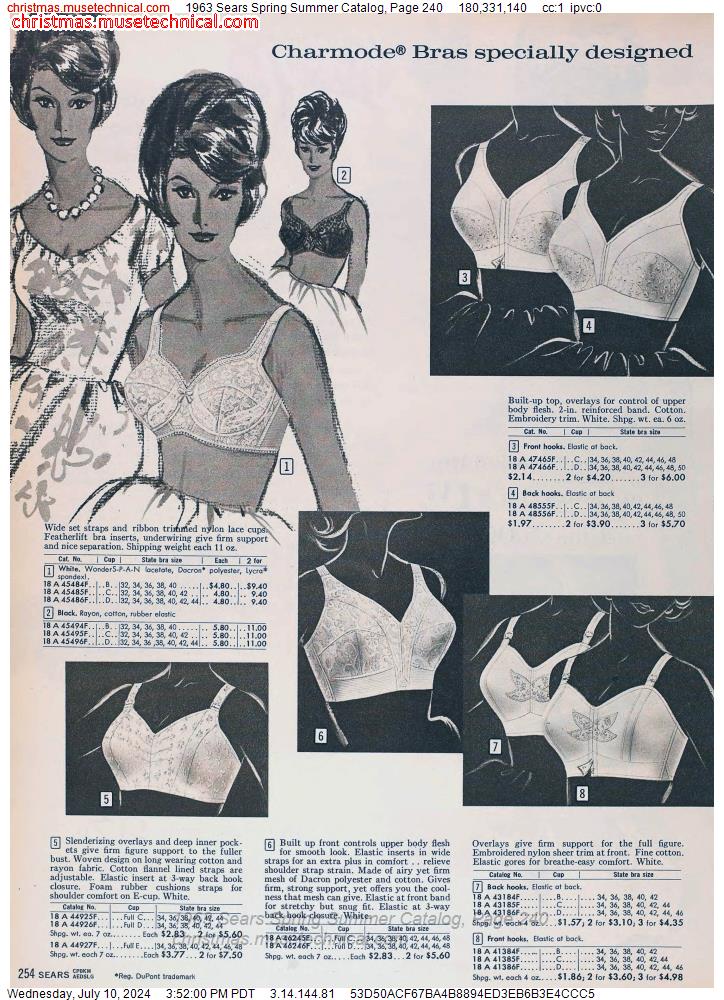 1963 Sears Spring Summer Catalog, Page 240