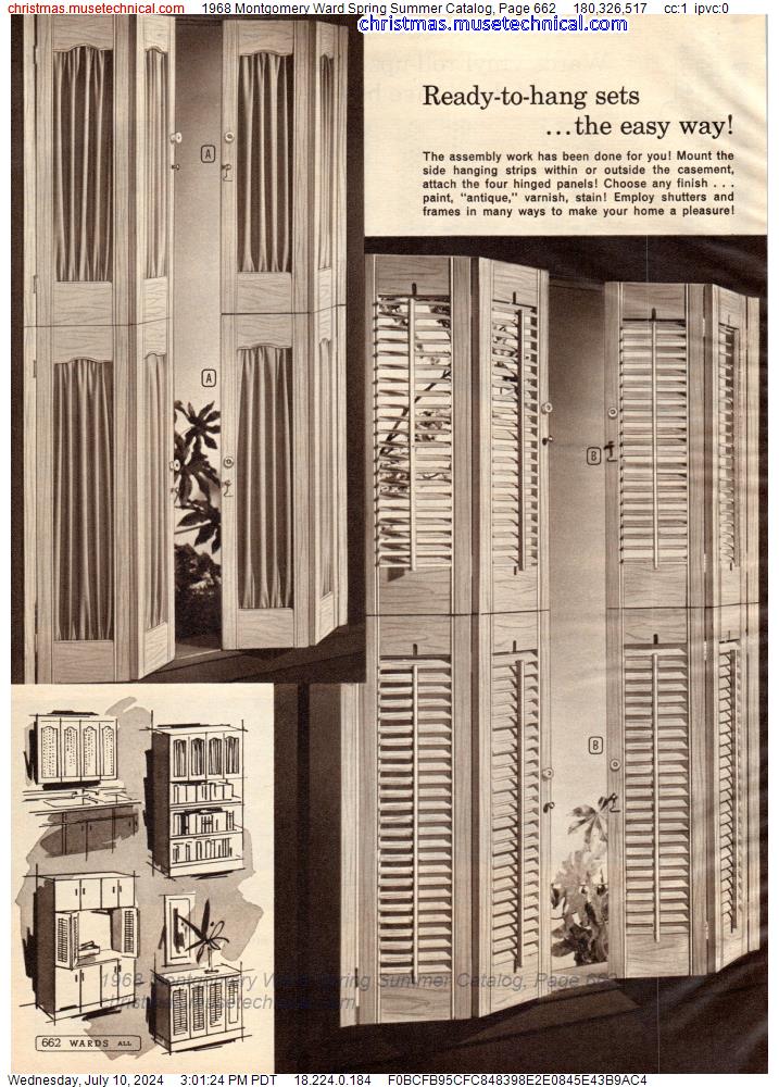 1968 Montgomery Ward Spring Summer Catalog, Page 662