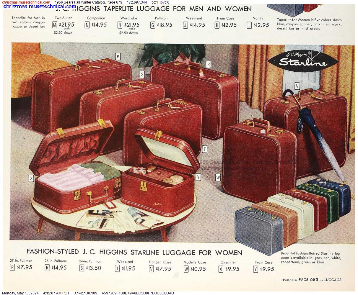 1956 Sears Fall Winter Catalog, Page 679