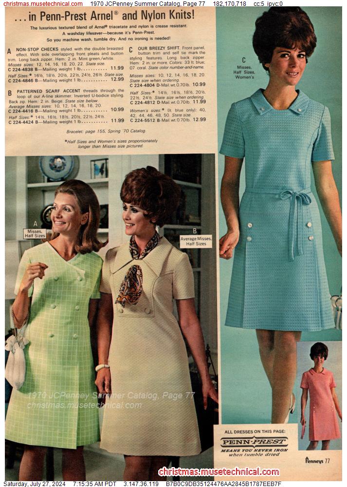 1970 JCPenney Summer Catalog, Page 77
