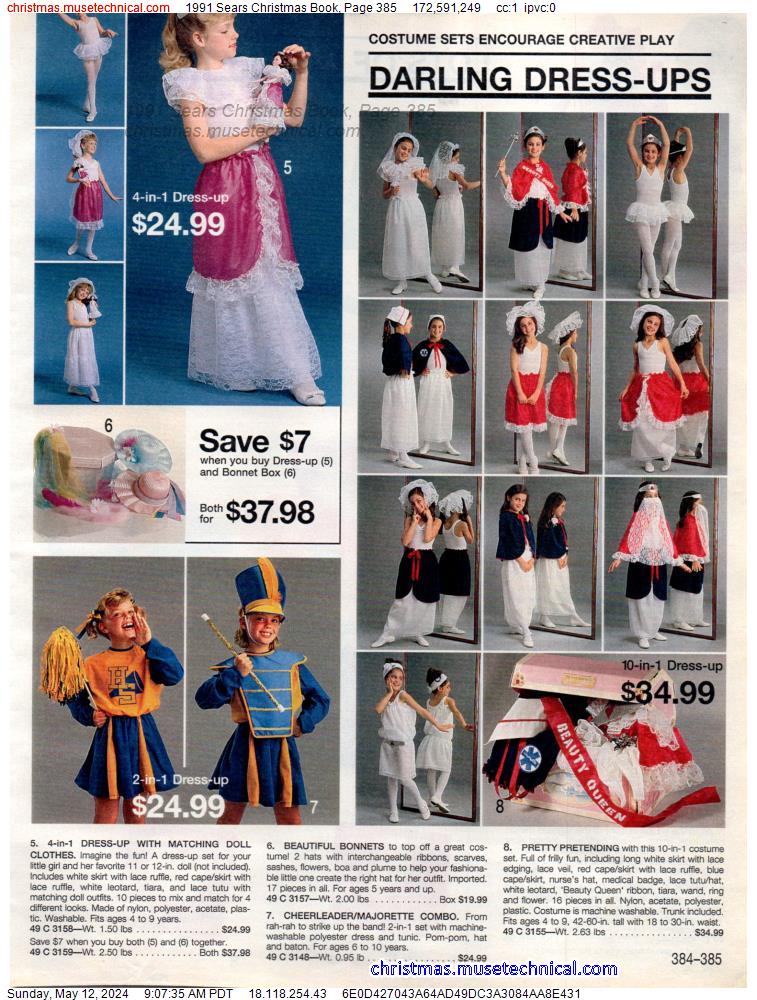 1991 Sears Christmas Book, Page 385
