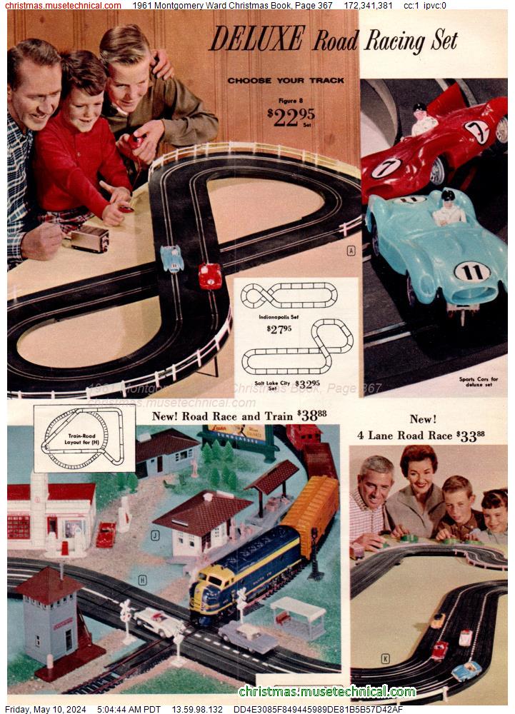1961 Montgomery Ward Christmas Book, Page 367