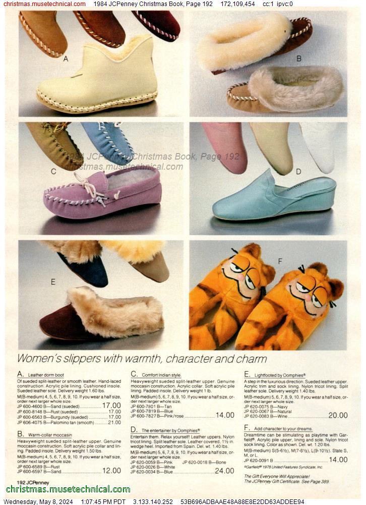 1984 JCPenney Christmas Book, Page 192