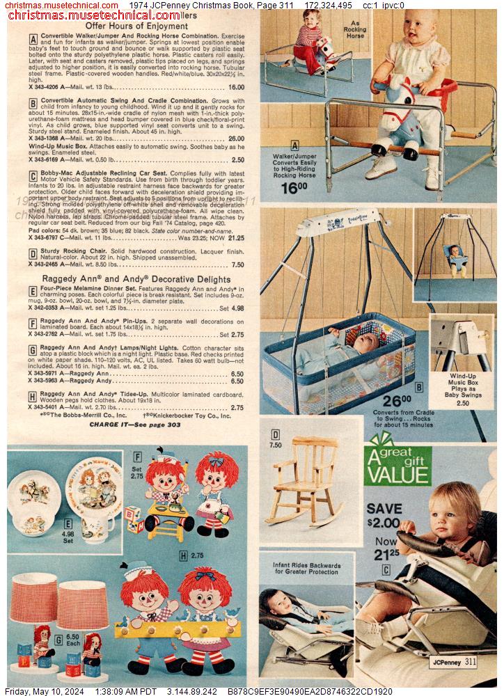 1974 JCPenney Christmas Book, Page 311