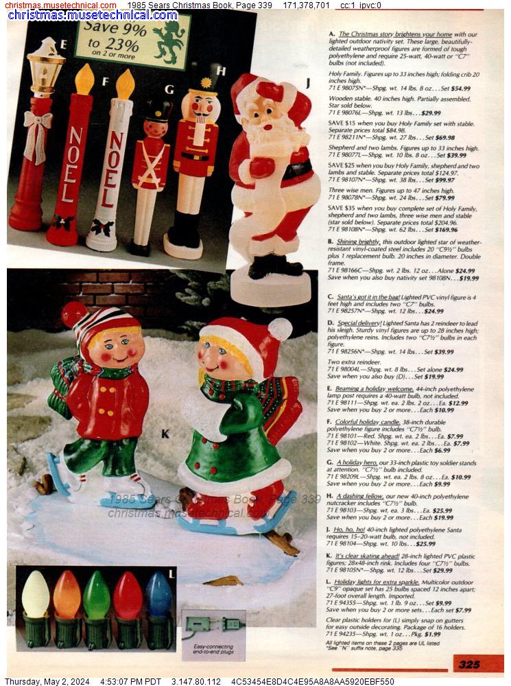 1985 Sears Christmas Book, Page 339