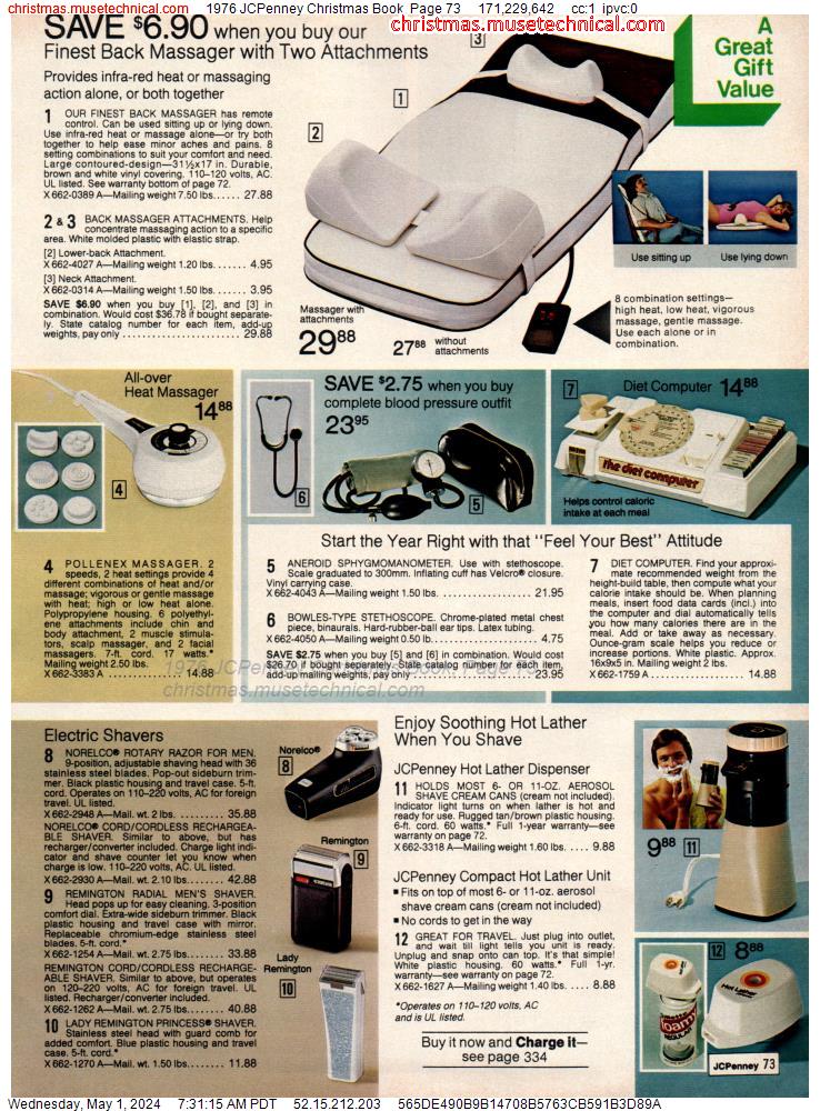 1976 JCPenney Christmas Book, Page 73