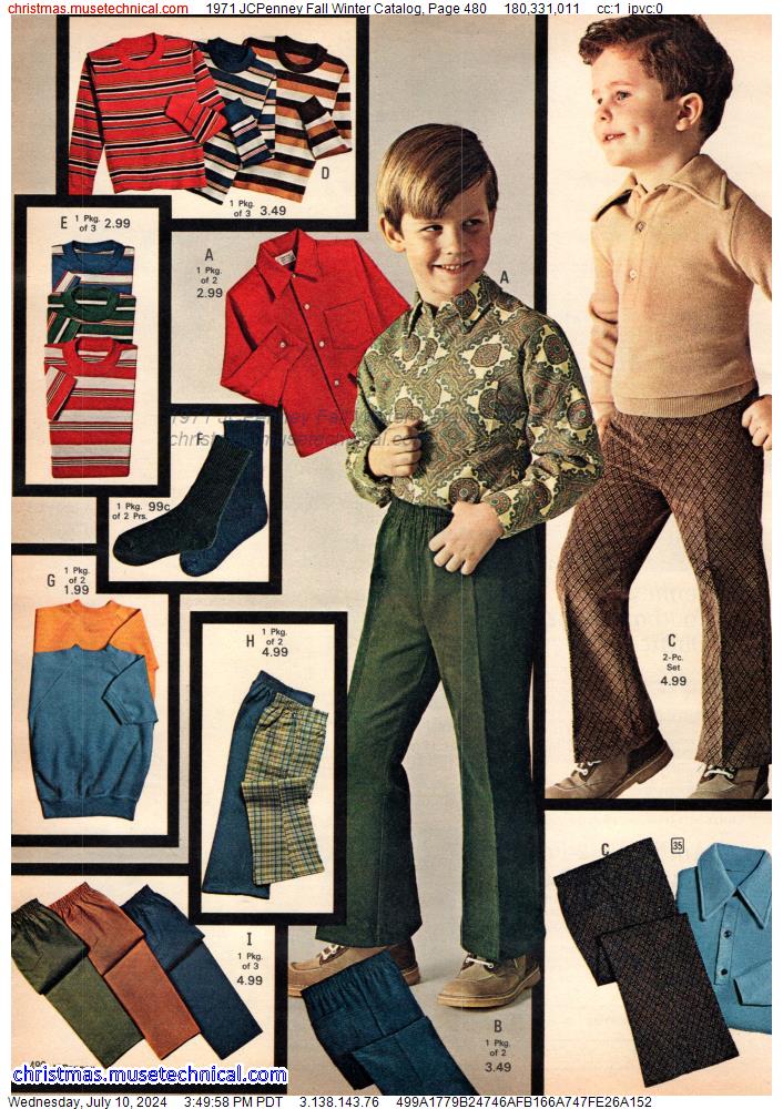 1971 JCPenney Fall Winter Catalog, Page 480