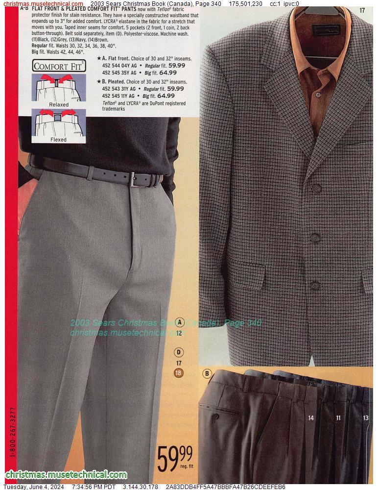 2003 Sears Christmas Book (Canada), Page 340