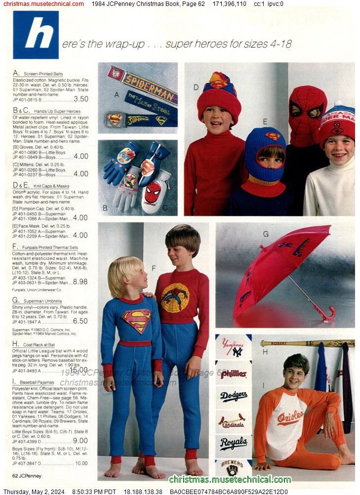 1984 JCPenney Christmas Book, Page 62