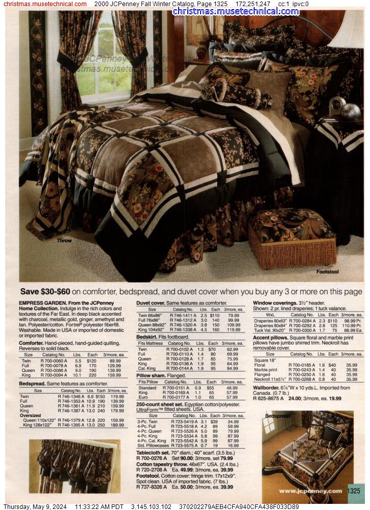 2000 JCPenney Fall Winter Catalog, Page 1325
