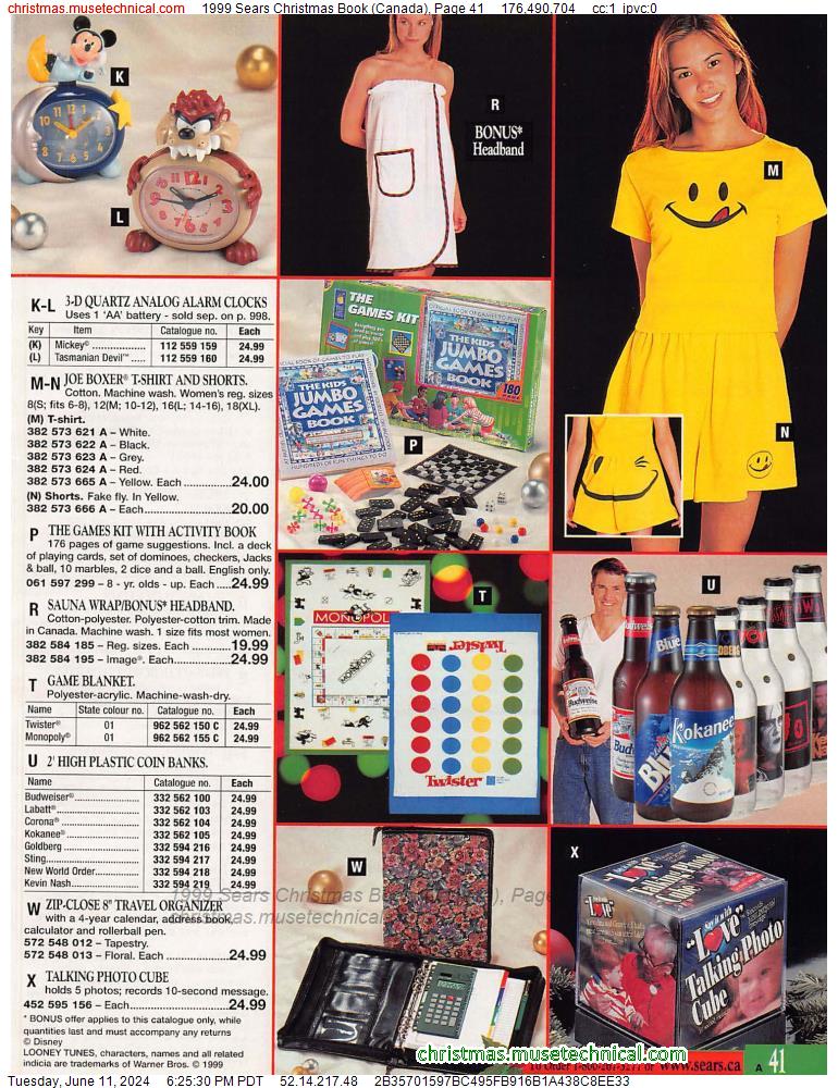 1999 Sears Christmas Book (Canada), Page 41