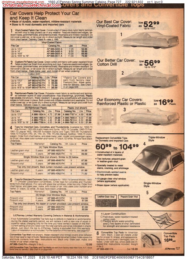 1980 JCPenney Spring Summer Catalog, Page 727