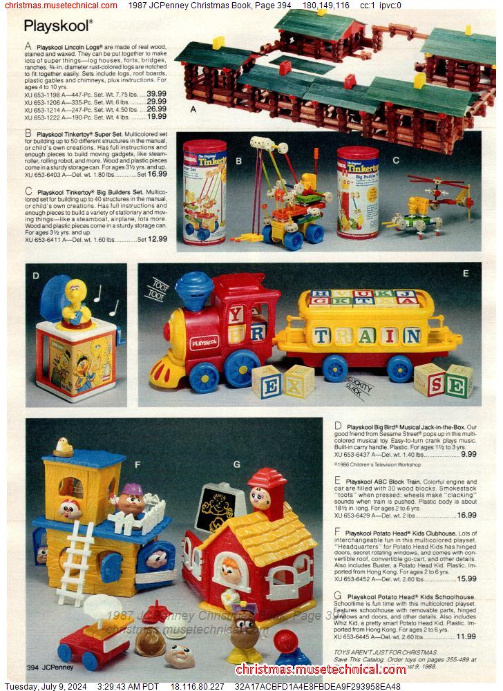 1987 JCPenney Christmas Book, Page 394
