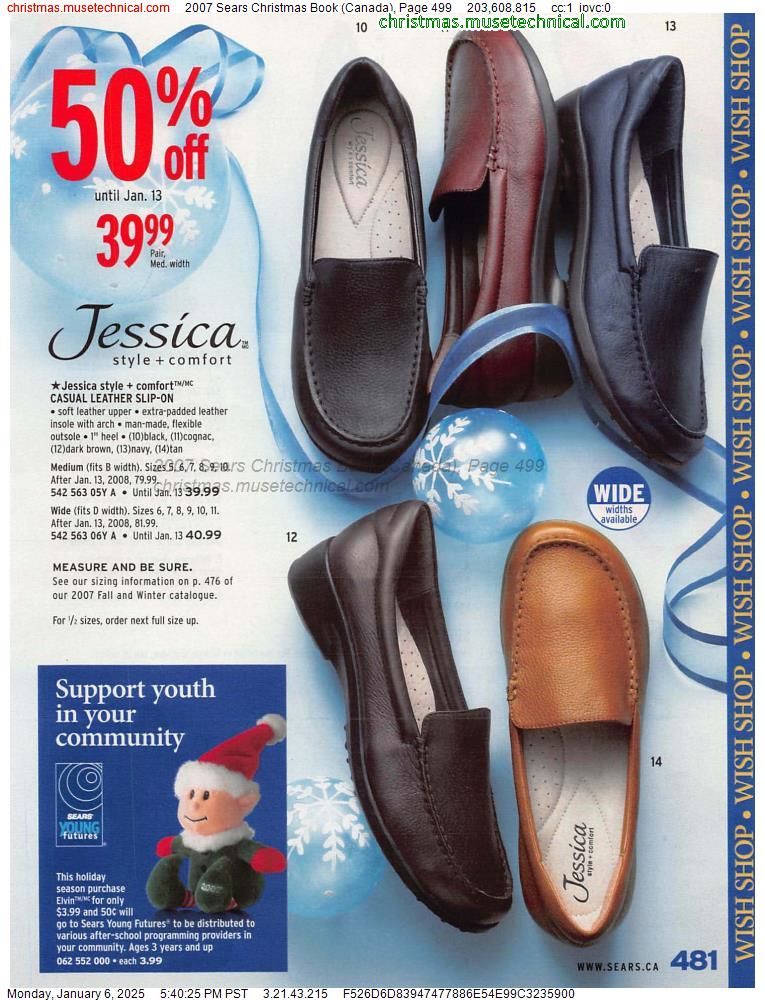 2007 Sears Christmas Book (Canada), Page 499