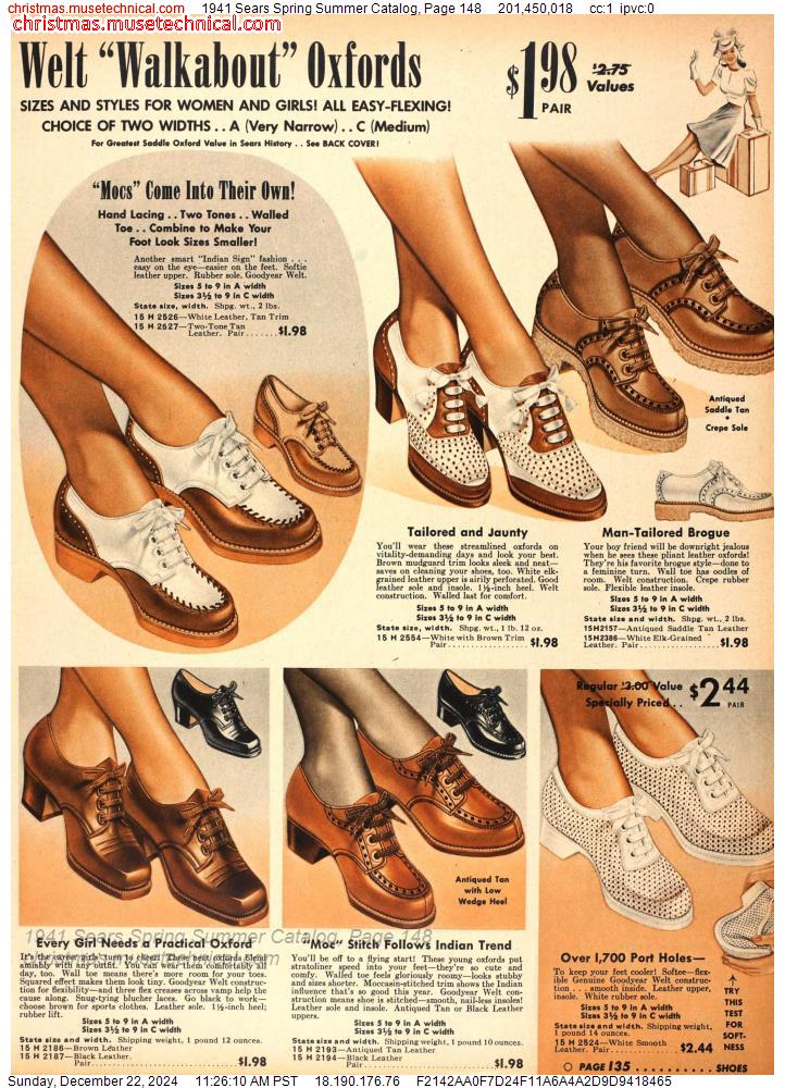 1941 Sears Spring Summer Catalog, Page 148