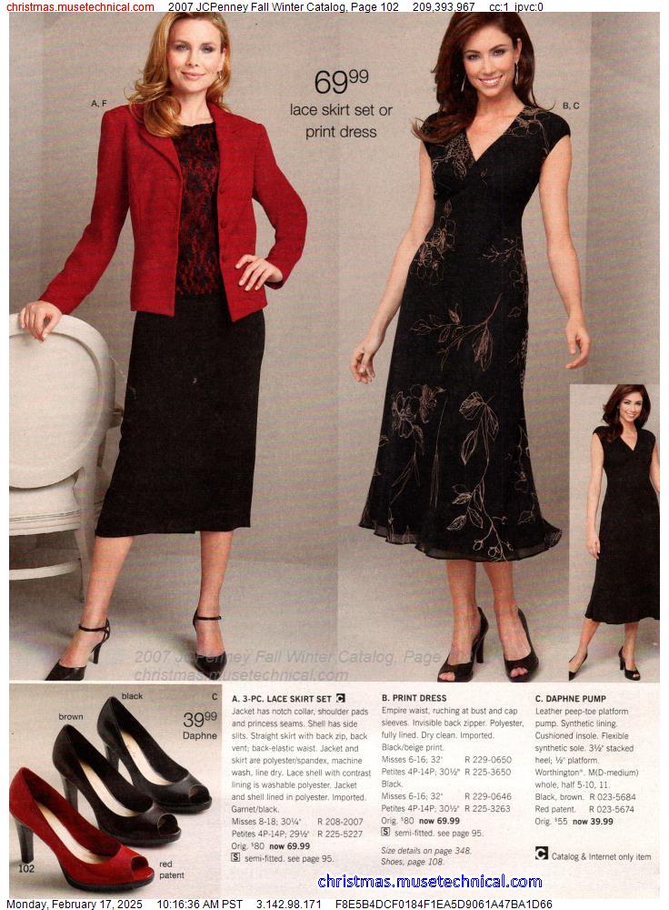 2007 JCPenney Fall Winter Catalog, Page 102