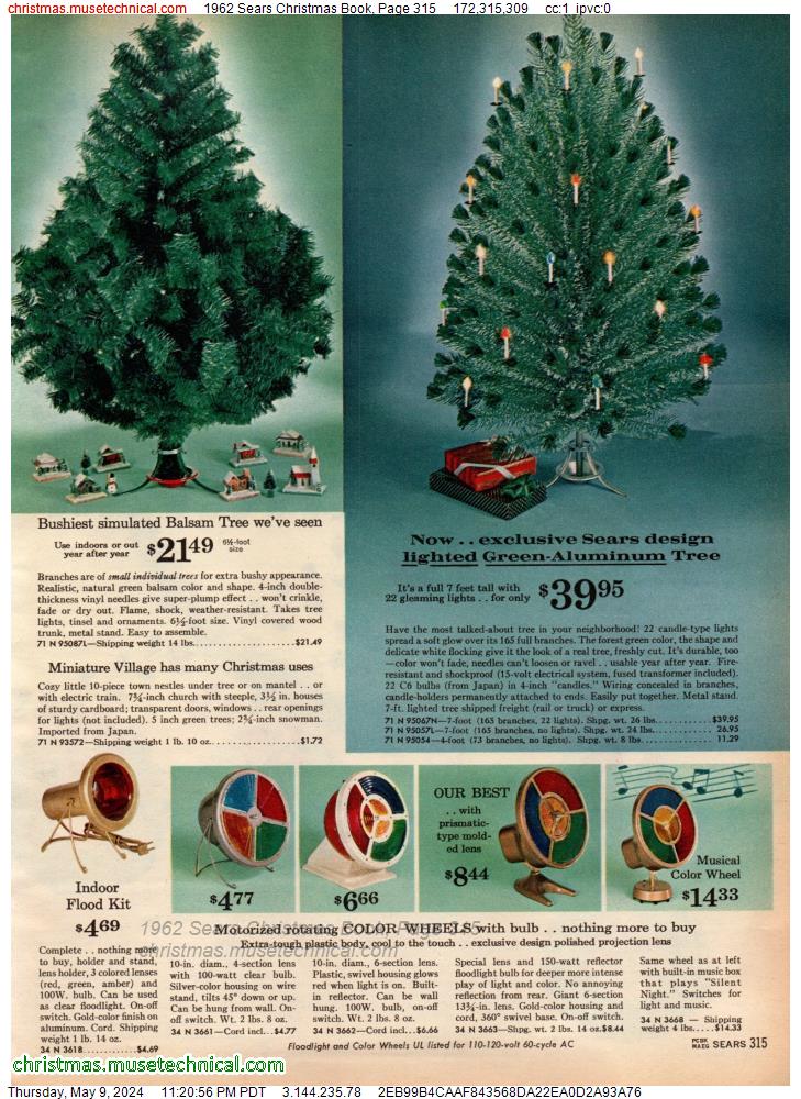 1962 Sears Christmas Book, Page 315