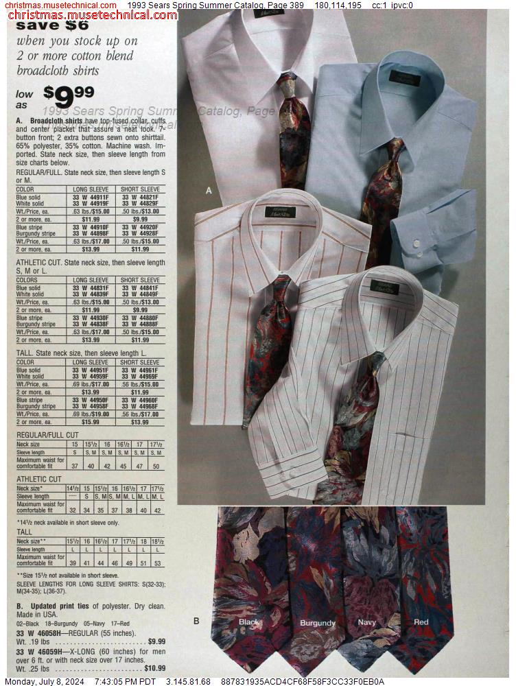1993 Sears Spring Summer Catalog, Page 389