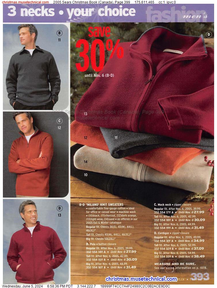 2005 Sears Christmas Book (Canada), Page 399