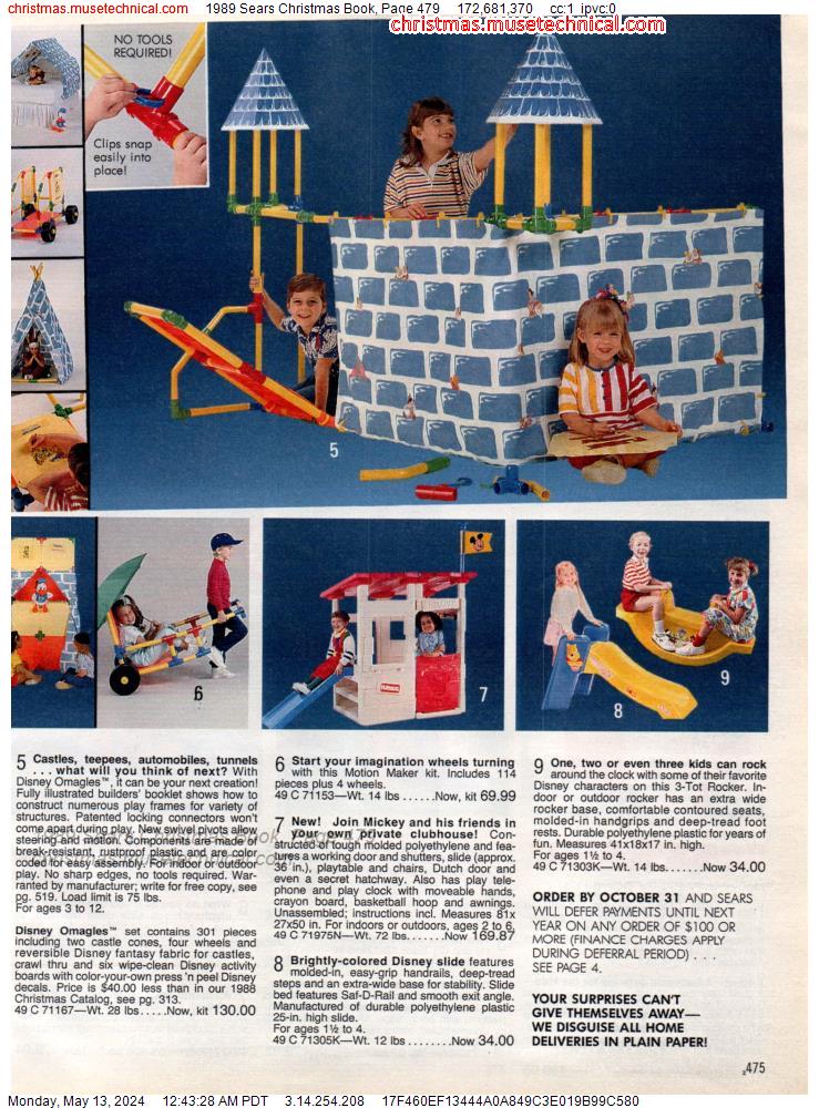 1989 Sears Christmas Book, Page 479