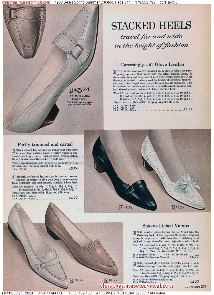 1963 Sears Spring Summer Catalog, Page 311