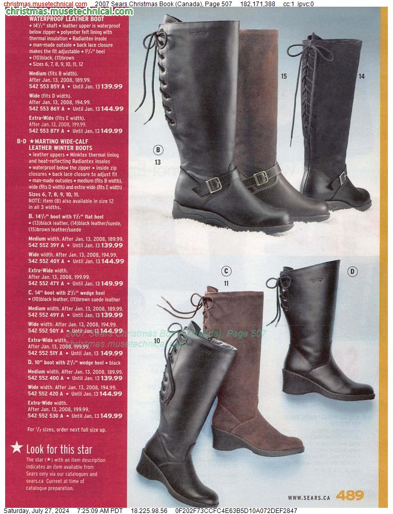 2007 Sears Christmas Book (Canada), Page 507