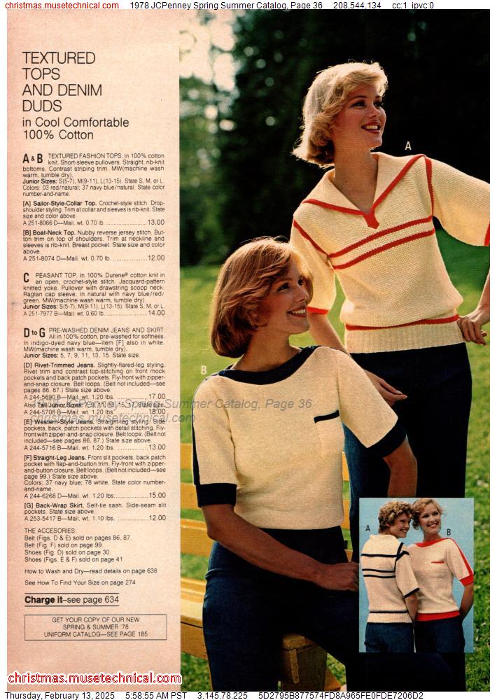 1978 JCPenney Spring Summer Catalog, Page 36