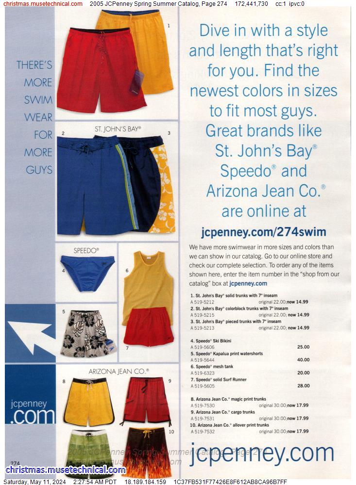 2005 JCPenney Spring Summer Catalog, Page 274