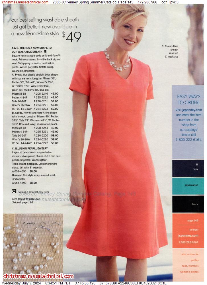 2005 JCPenney Spring Summer Catalog, Page 145