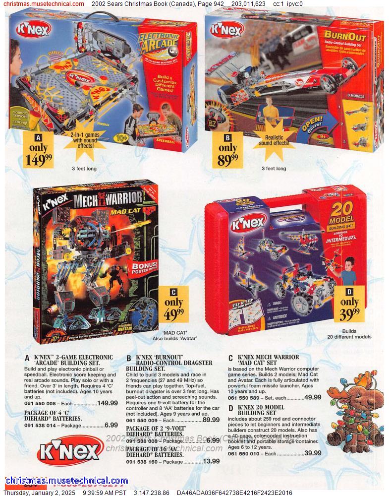 2002 Sears Christmas Book (Canada), Page 942