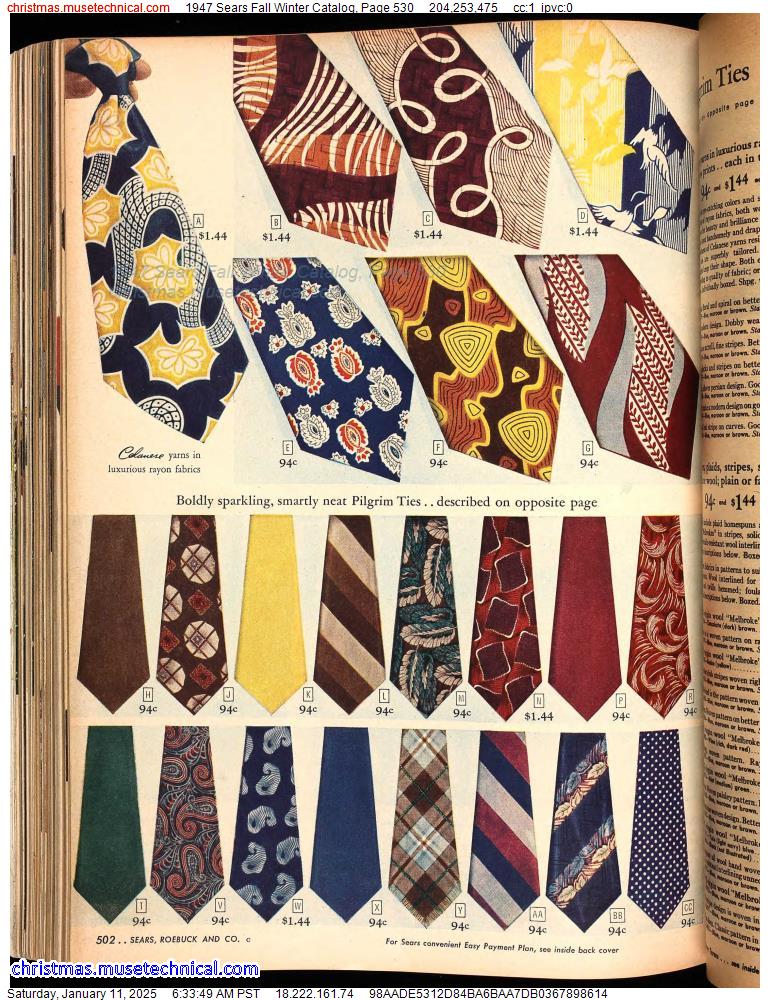 1947 Sears Fall Winter Catalog, Page 530