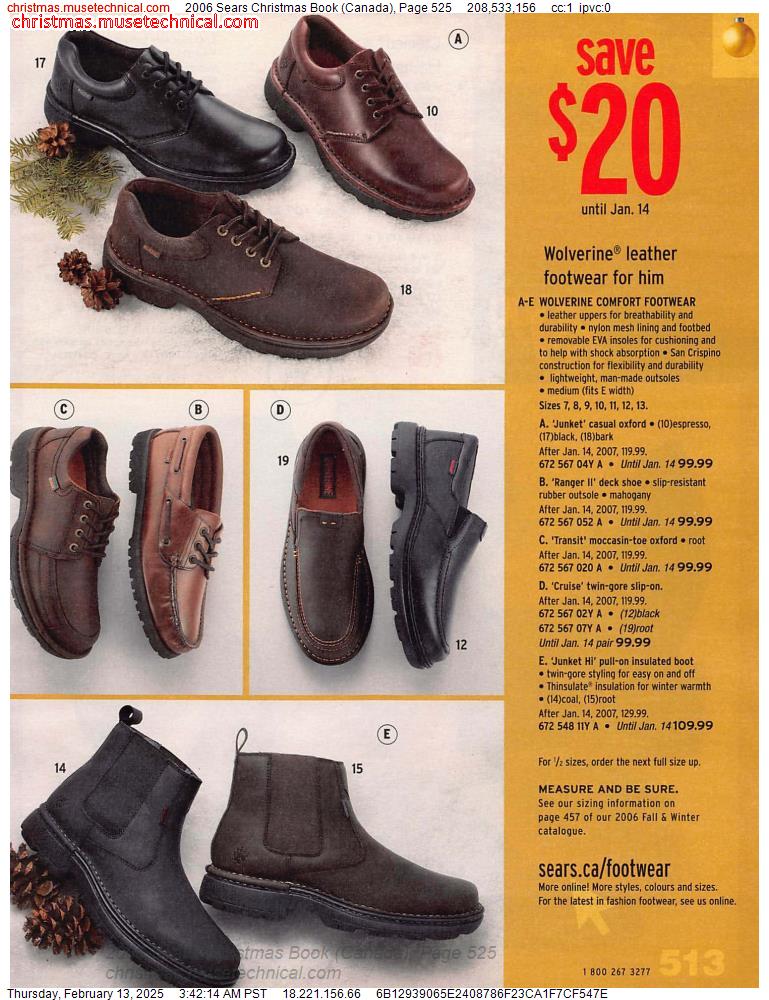 2006 Sears Christmas Book (Canada), Page 525