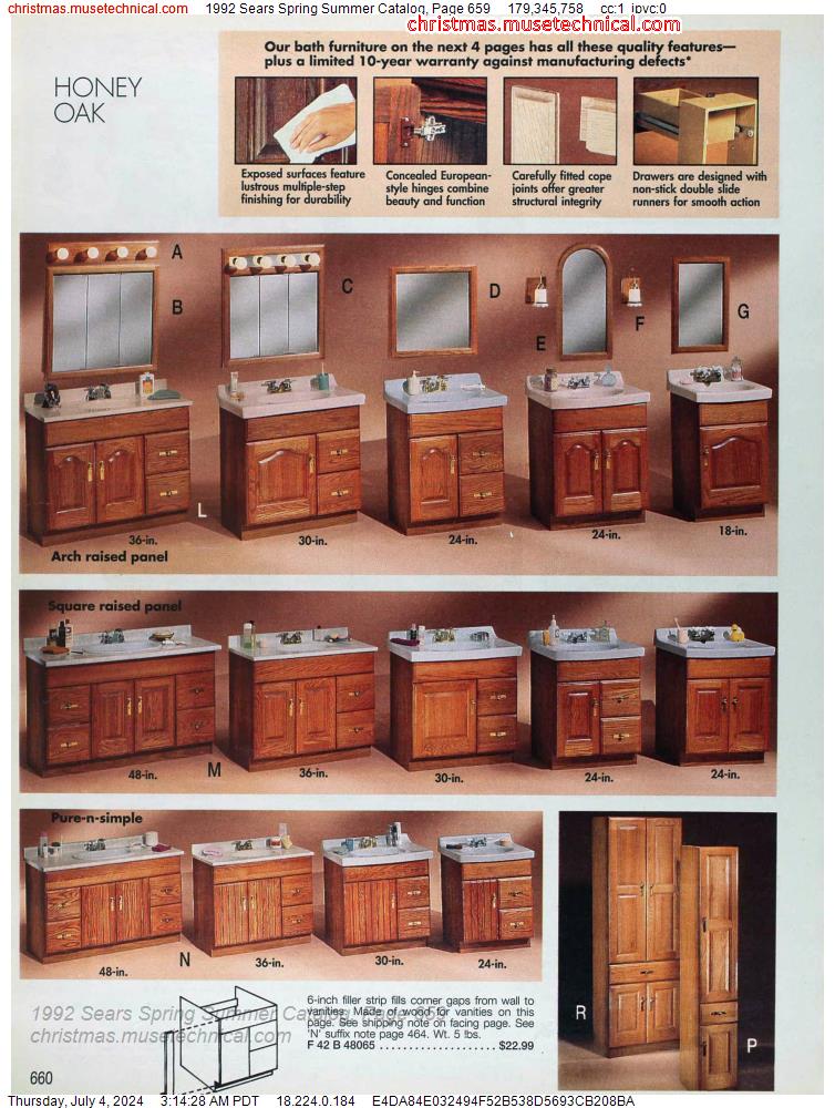 1992 Sears Spring Summer Catalog, Page 659